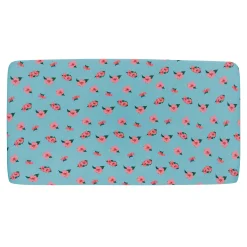 Hot Kyte Baby Crib Sheet in Hibiscus