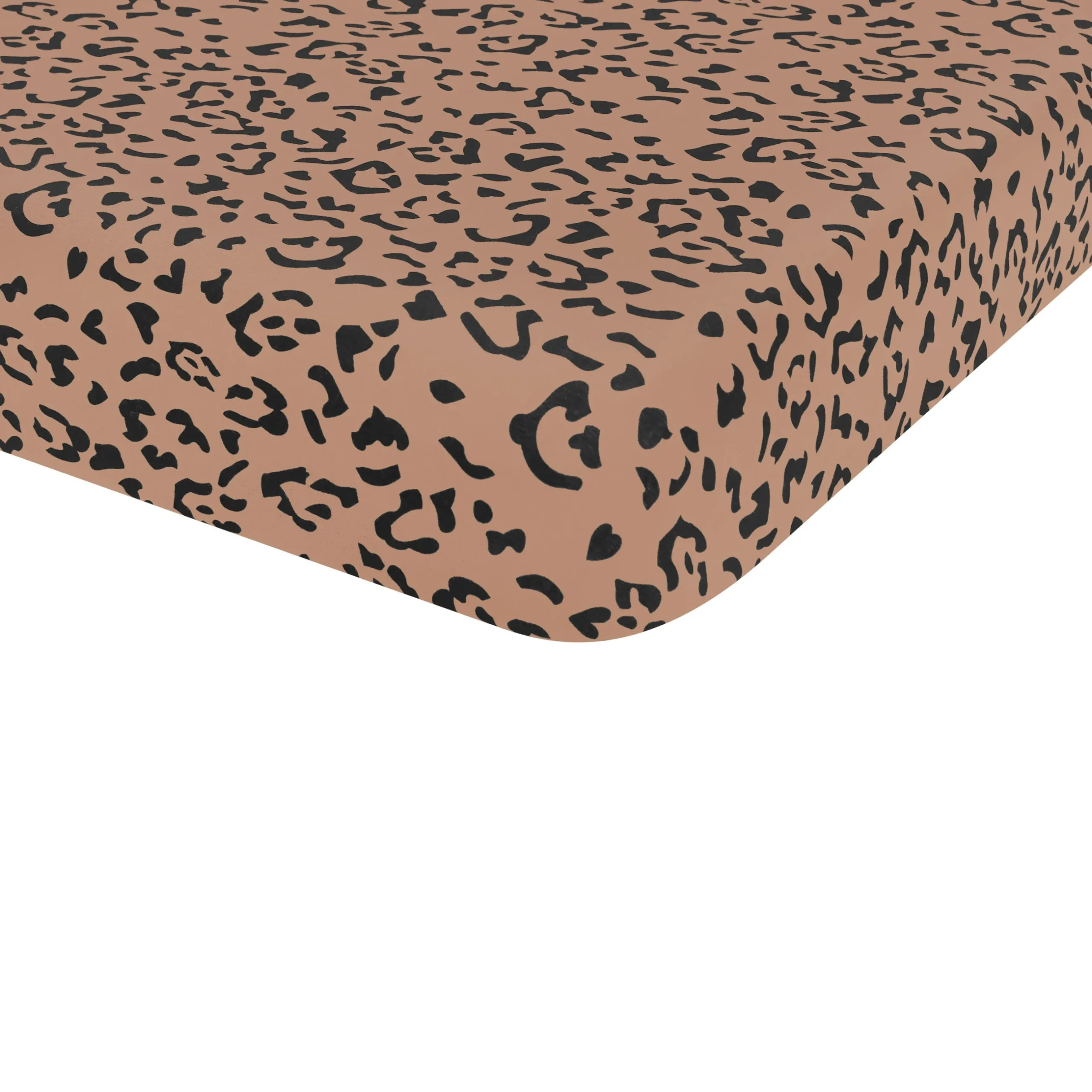 Online Kyte Baby Crib Sheet in Latte Leopard