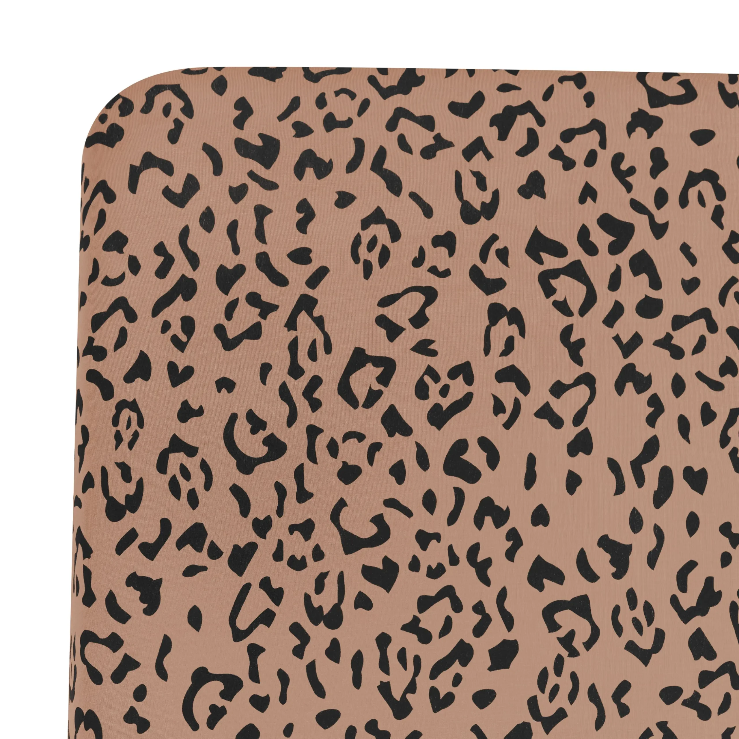 Online Kyte Baby Crib Sheet in Latte Leopard