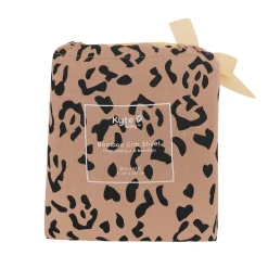 Online Kyte Baby Crib Sheet in Latte Leopard