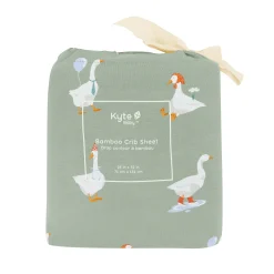 Outlet Kyte Baby Crib Sheet in Silly Goose