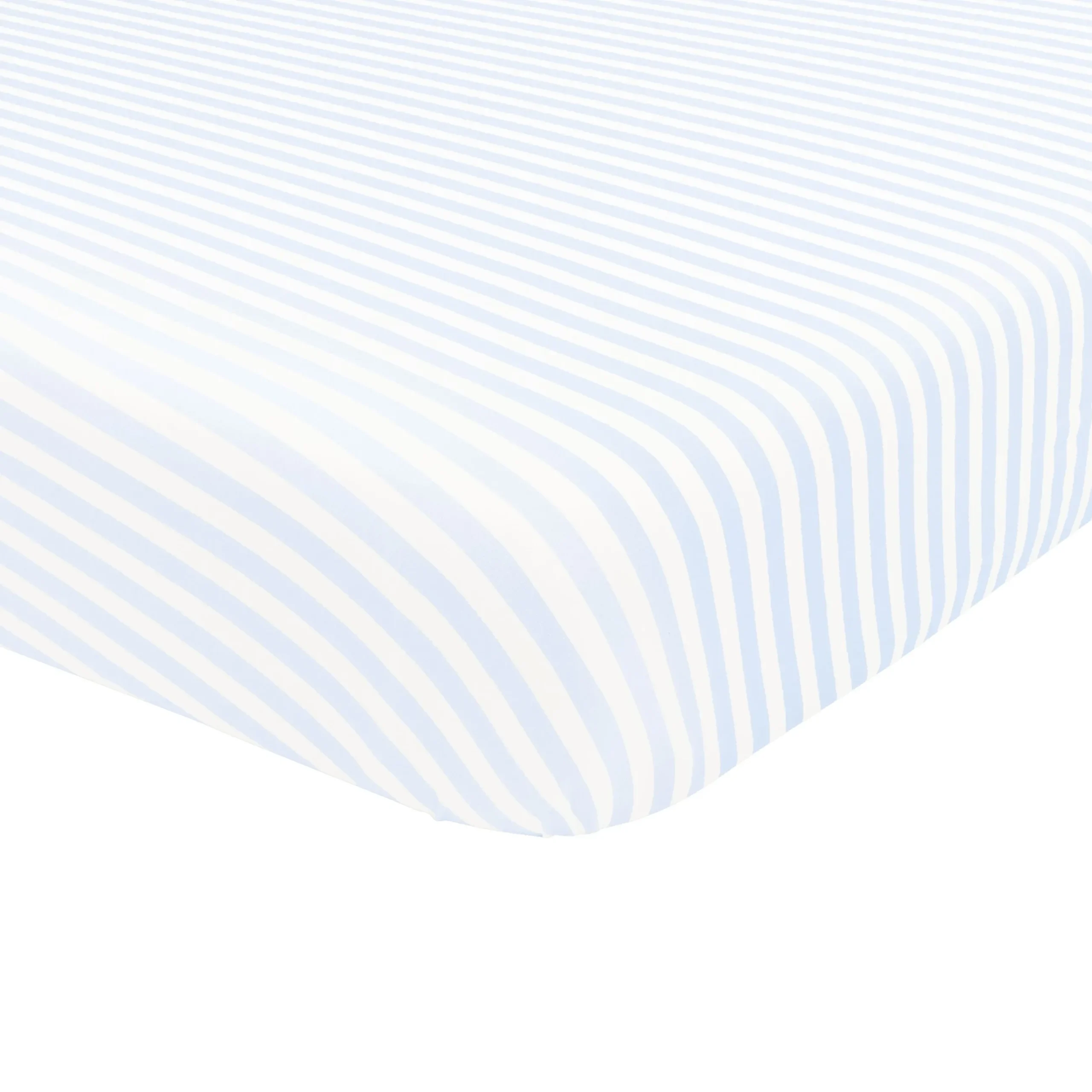 Best Kyte Baby Crib Sheet in Small Mist Stripe