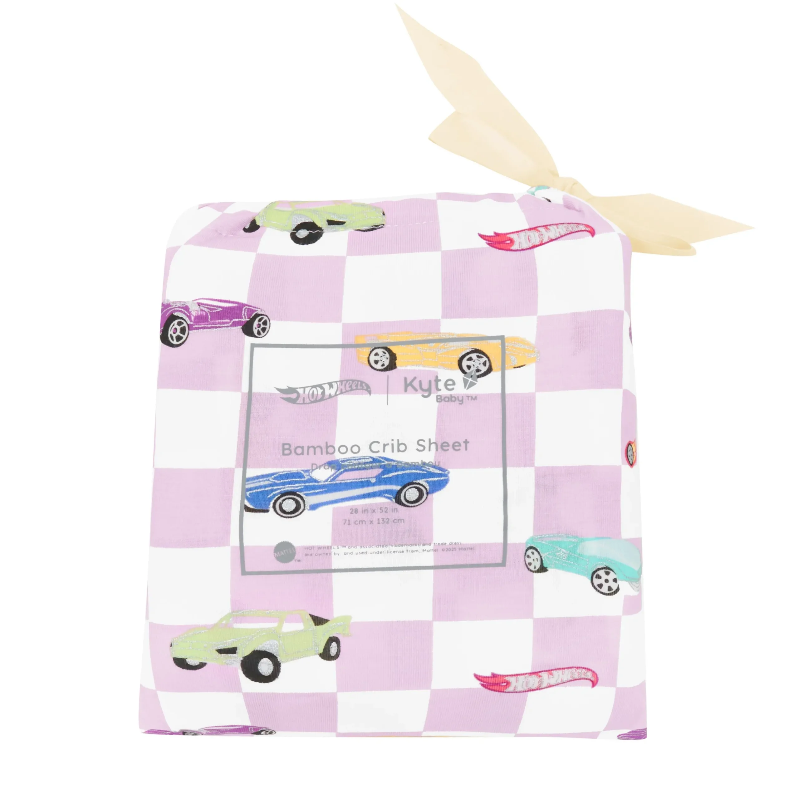 Hot Kyte Baby Crib Sheet in Sparkles and Speed