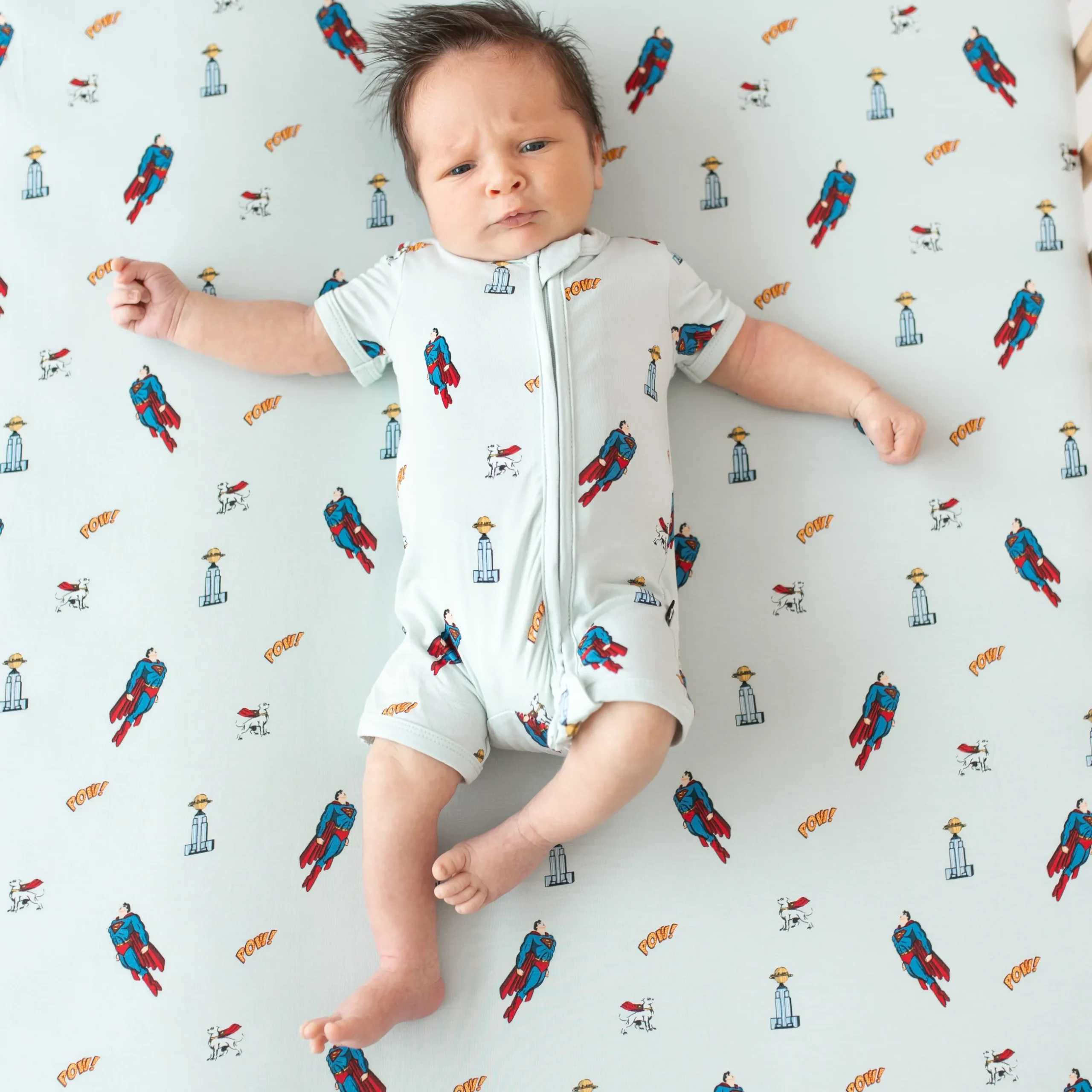 New Kyte Baby Crib Sheet in Superman™