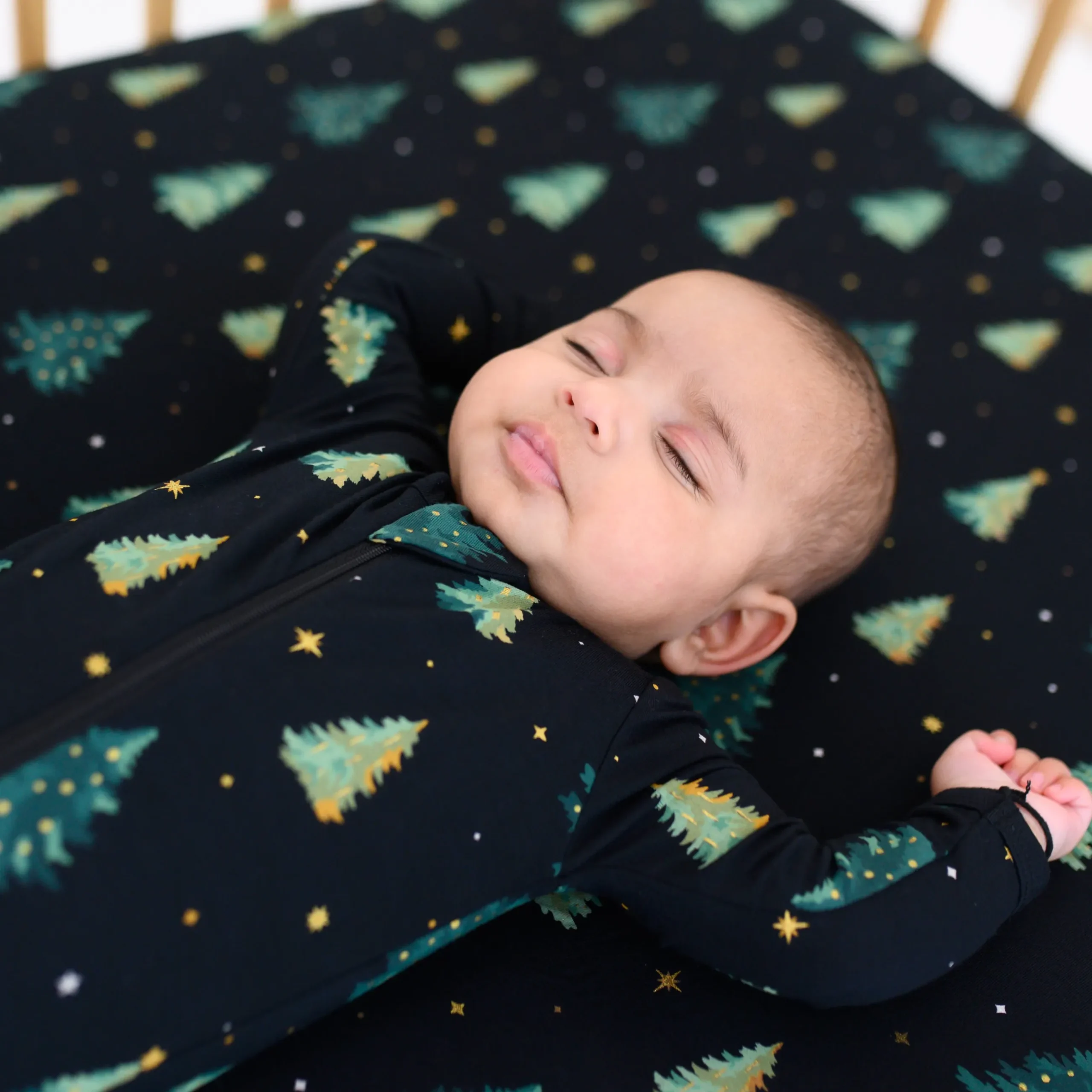 Outlet Kyte Baby Crib Sheet in Twinkle Tree