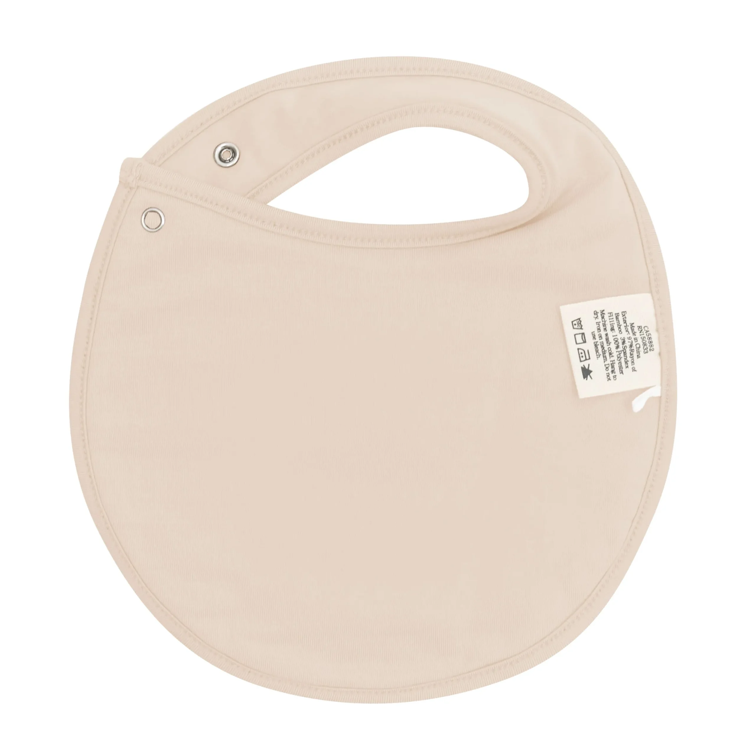 New Kyte Baby Cushy Bib in Bisque
