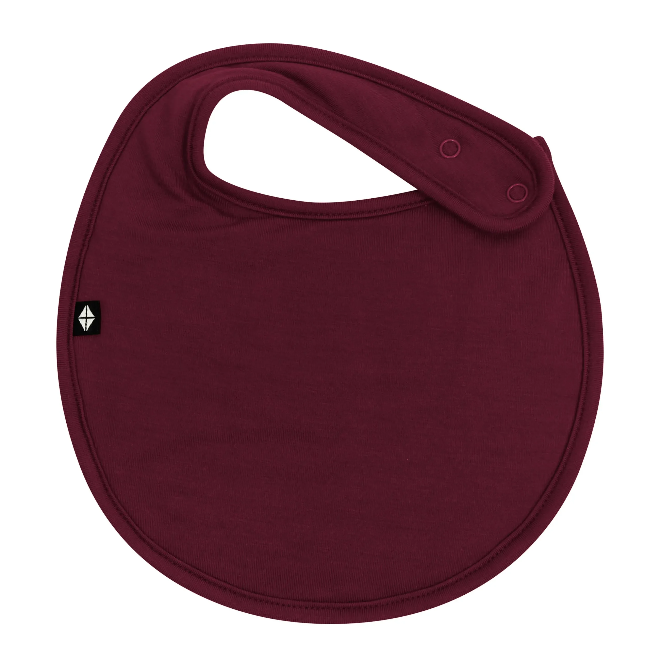 Kyte Baby Cushy Bib in Burgundy