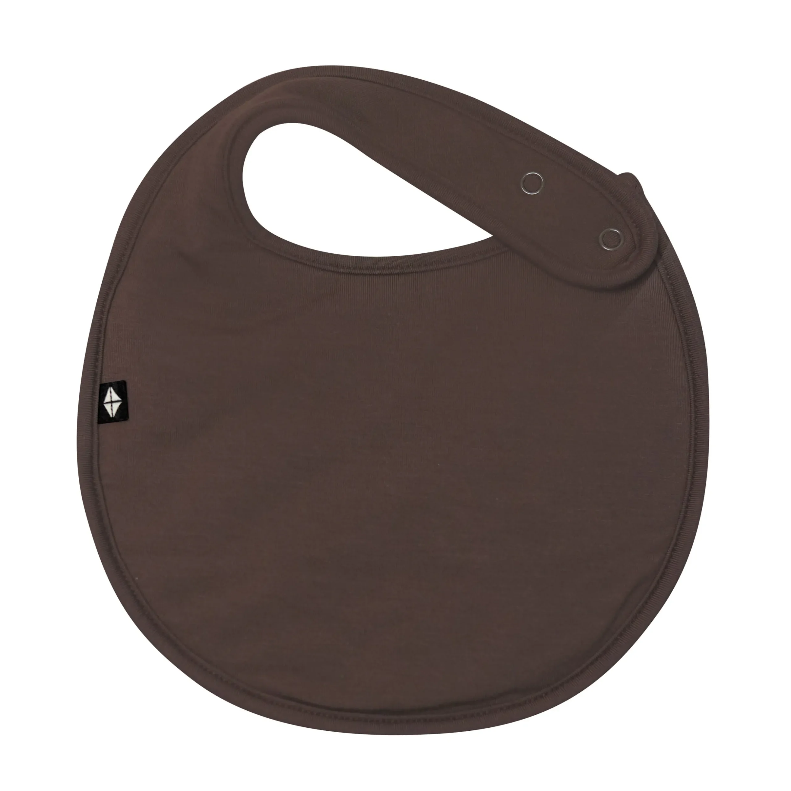 Hot Kyte Baby Cushy Bib in Espresso