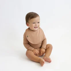Clearance Kyte Baby Cushy Bib in Latte