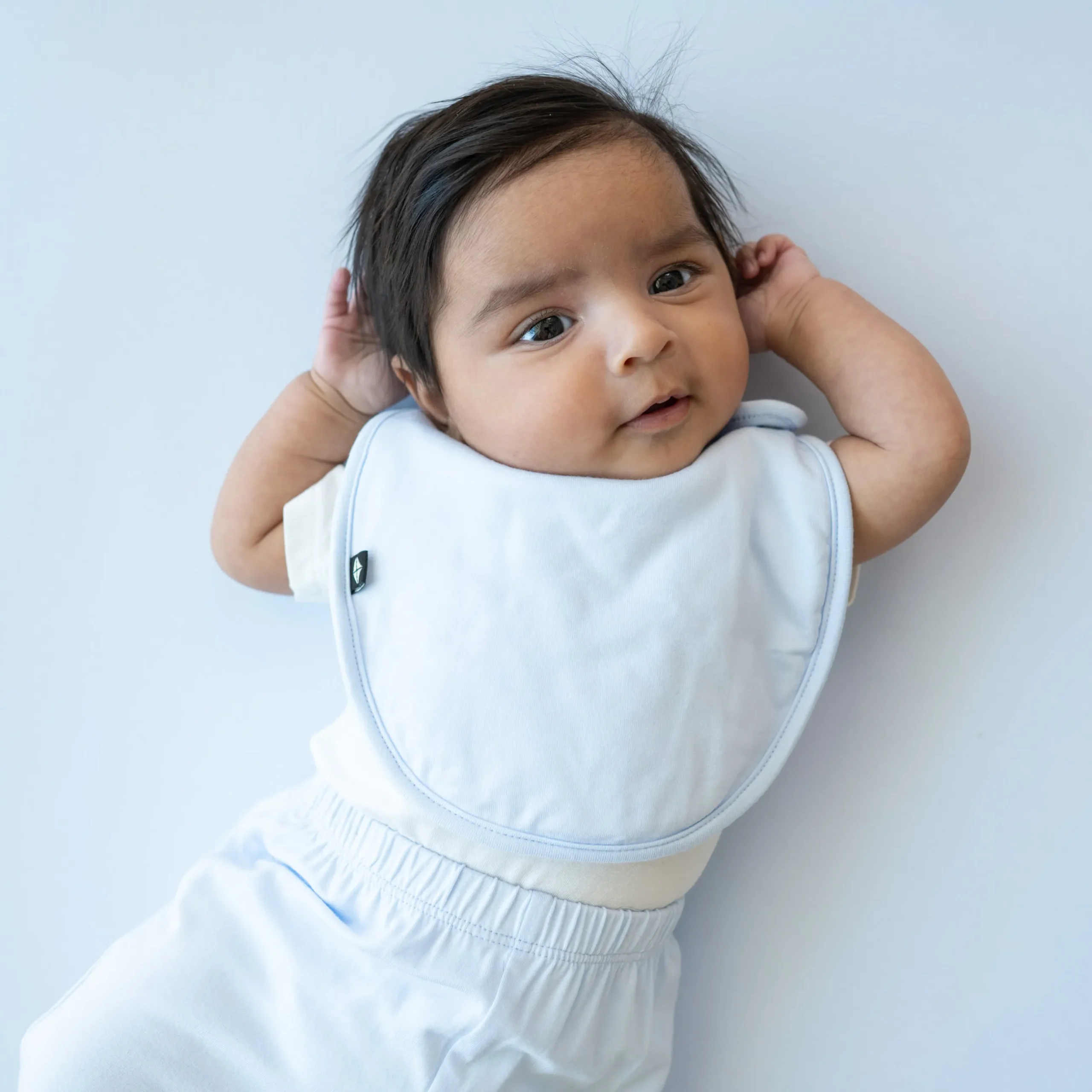 New Kyte Baby Cushy Bib in Mist