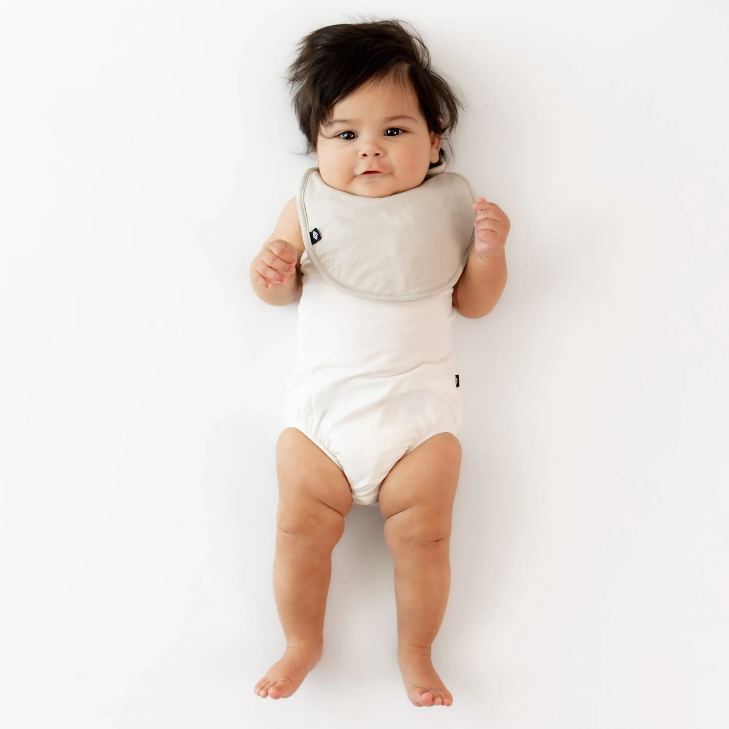New Kyte Baby Cushy Bib in Oat