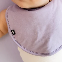 Hot Kyte Baby Cushy Bib in Taro