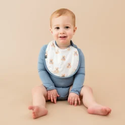 Best Kyte Baby Cushy Bib in Teddy Bear