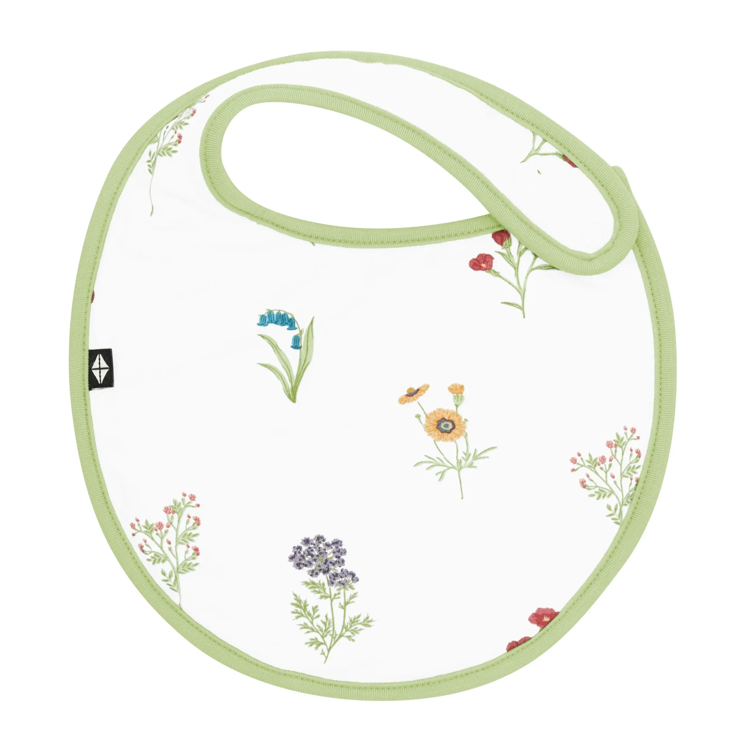 Sale Kyte Baby Cushy Bib in Wildflower