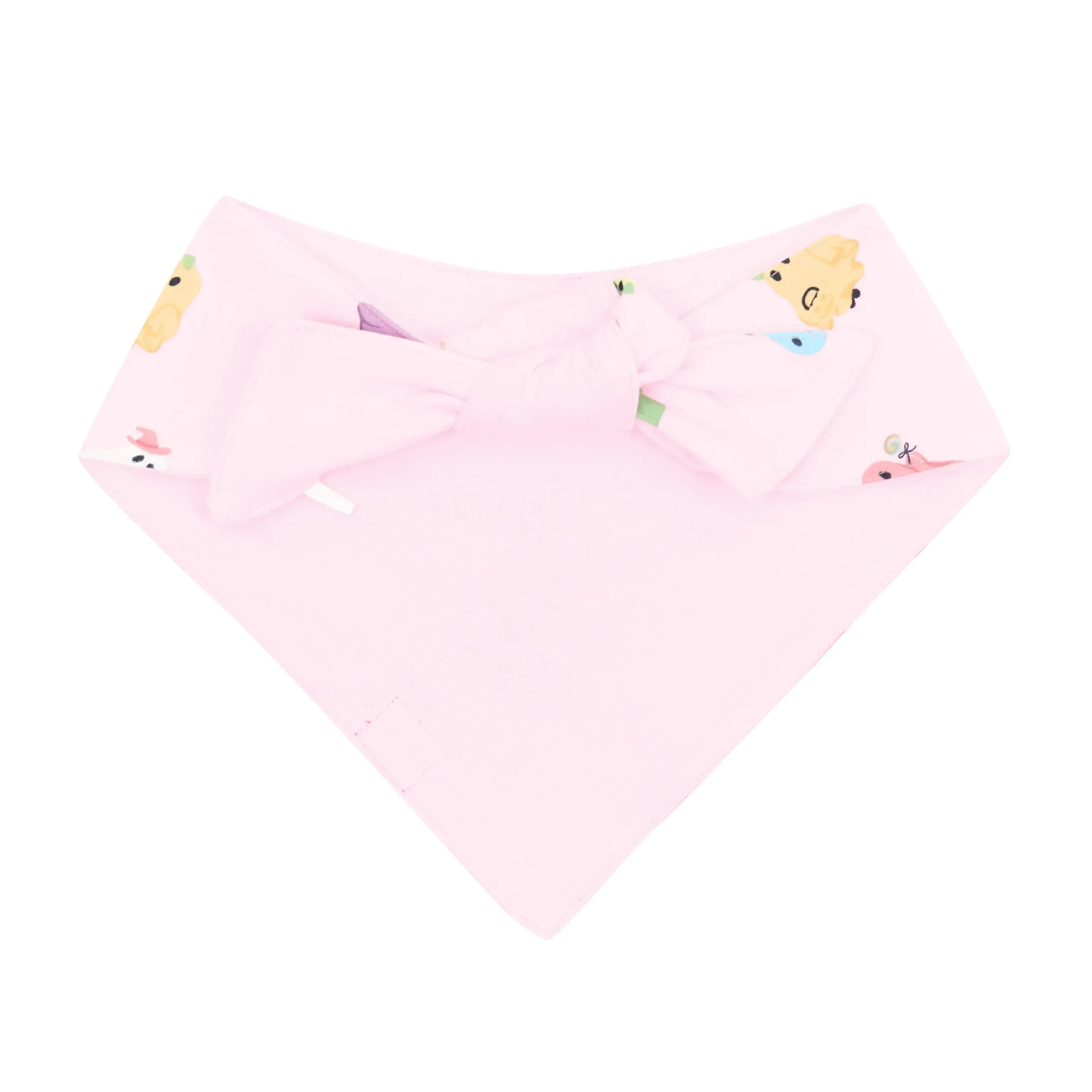 Hot Kyte Baby Dog Bandana in Pastel Ghost