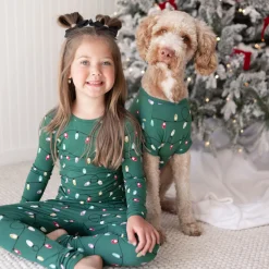 Discount Kyte Baby Dog Tee in Merry and Bright Merry & Bright