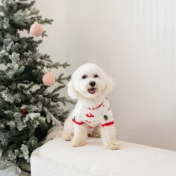 Online Kyte Baby Dog Tee in Santa Sleigh
