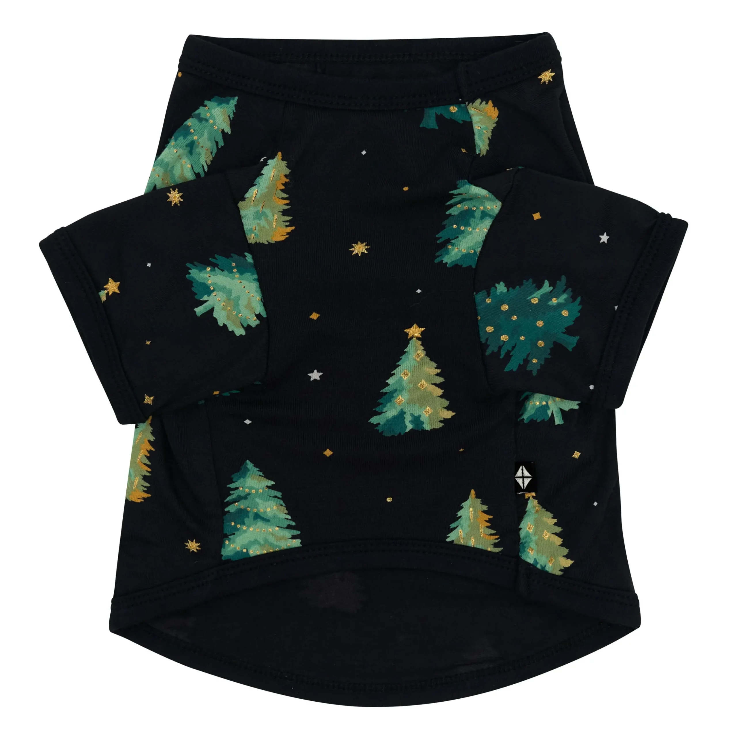 Clearance Kyte Baby Dog Tee in Twinkle Tree