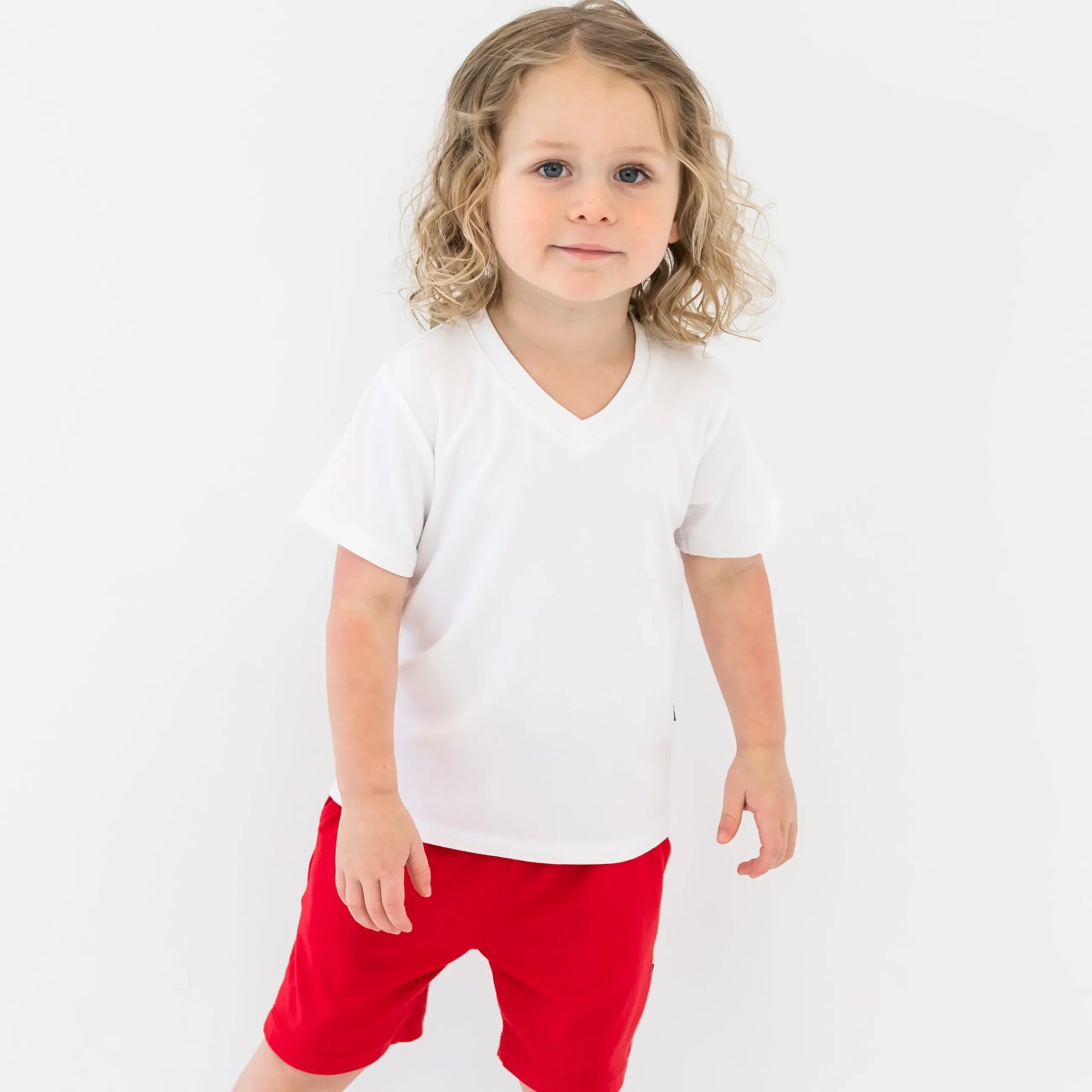 Outlet Kyte Baby Drawstring Short in Cardinal