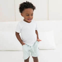 Sale Kyte Baby Drawstring Short in Dew