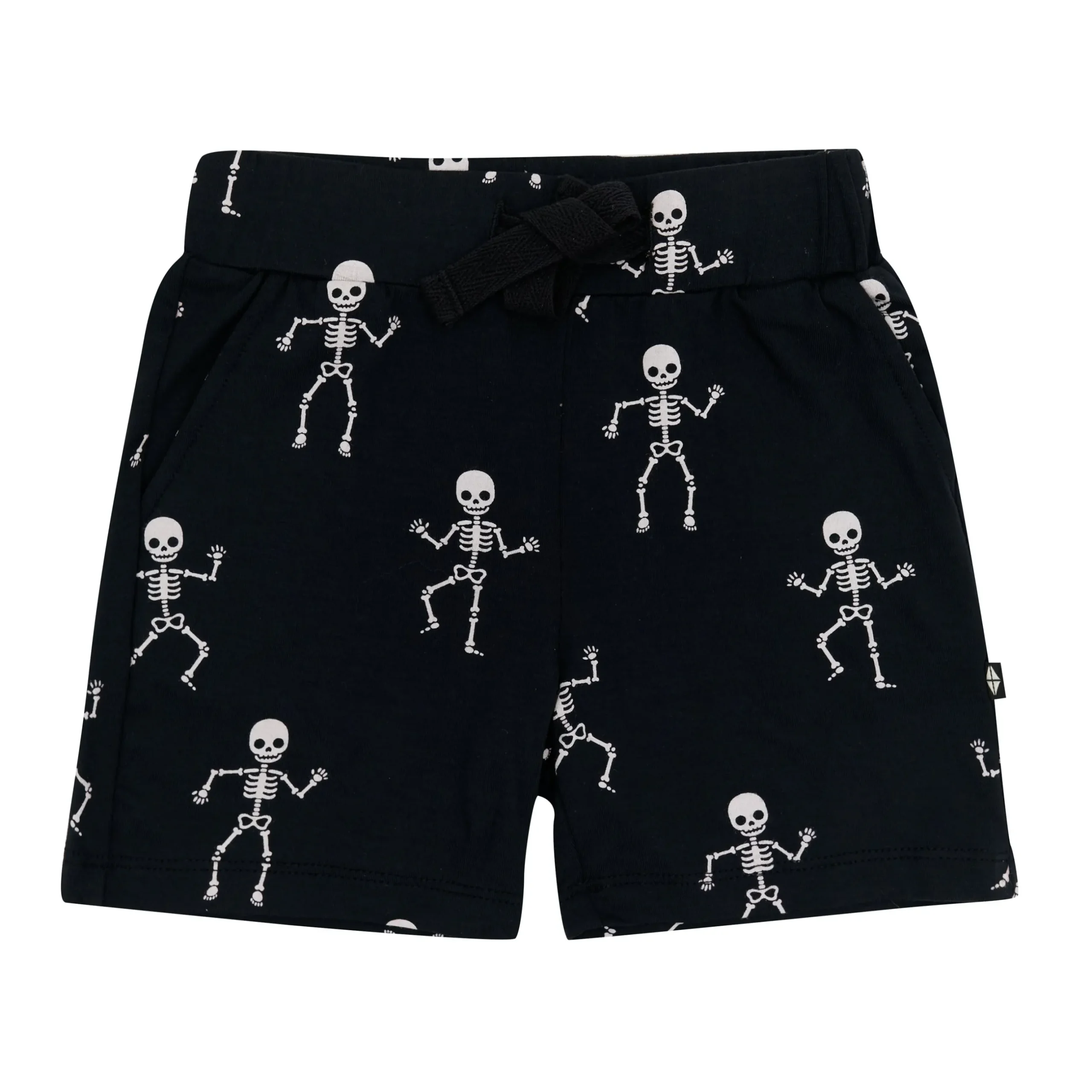 Clearance Kyte Baby Drawstring Short in Skeleton