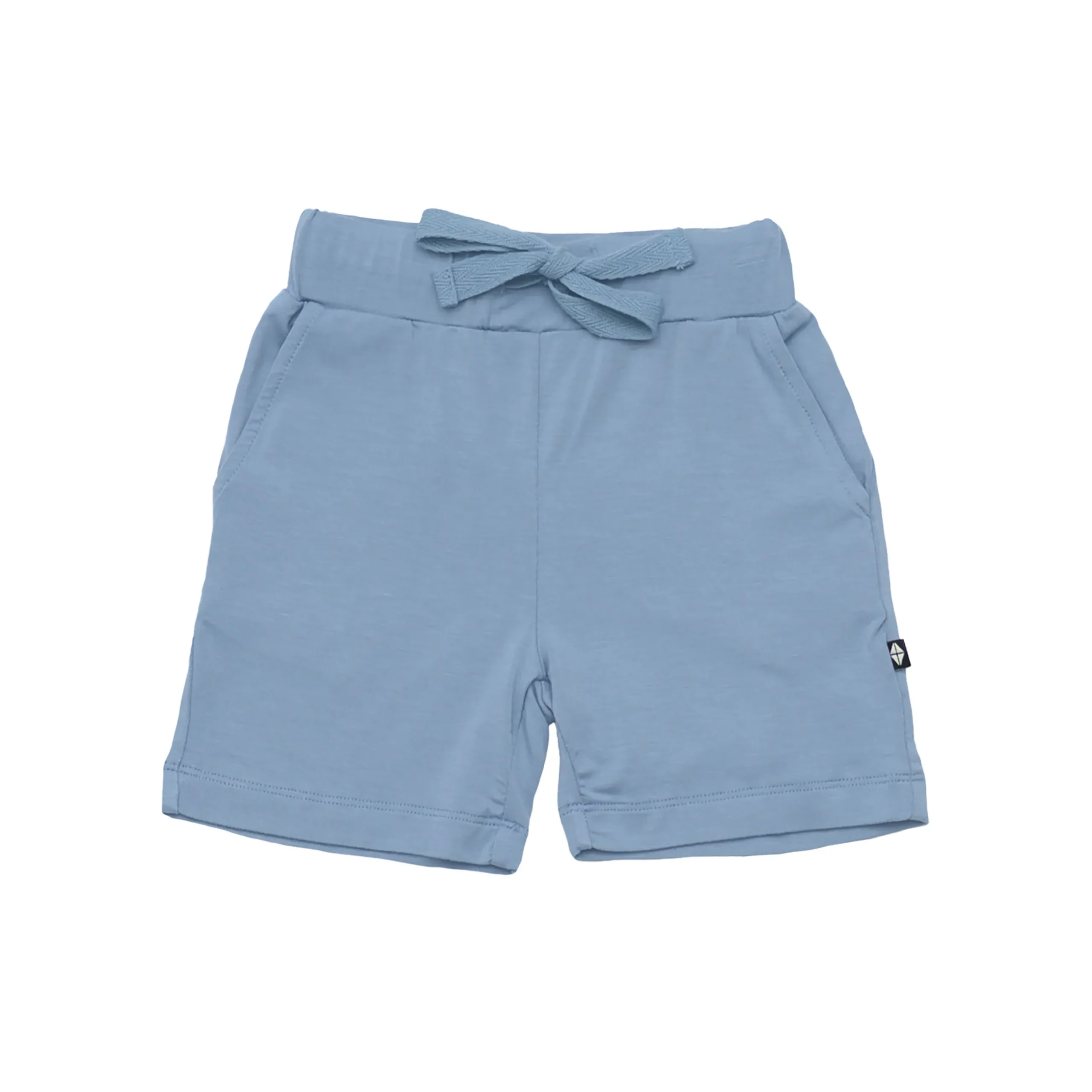 New Kyte Baby Drawstring Short in Slate