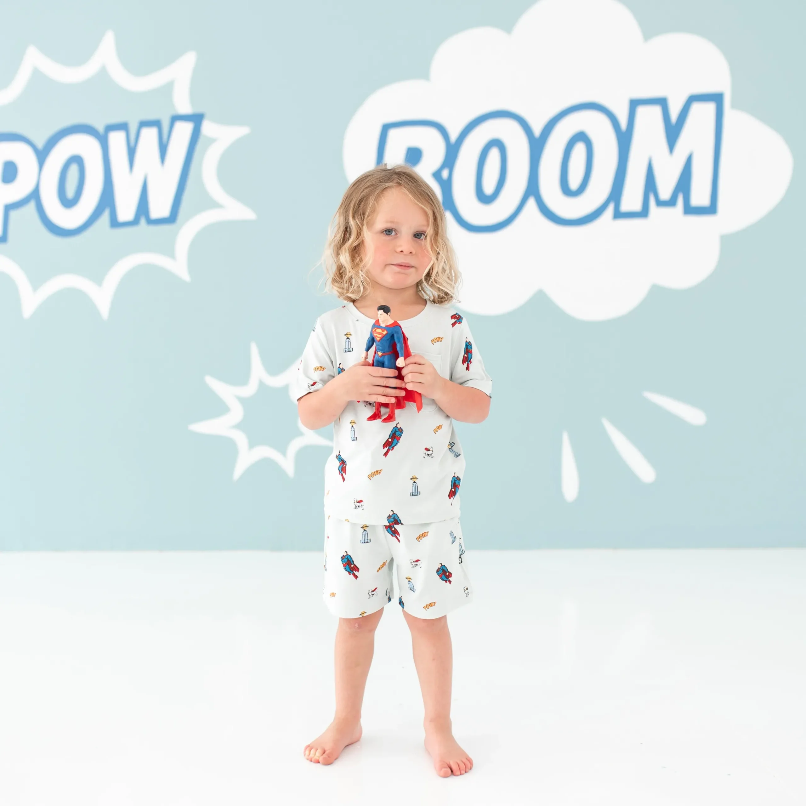 Discount Kyte Baby Drawstring Short in Superman™