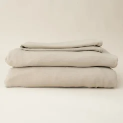 Kyte Baby Fitted Sheet with Pillowcases in Almond