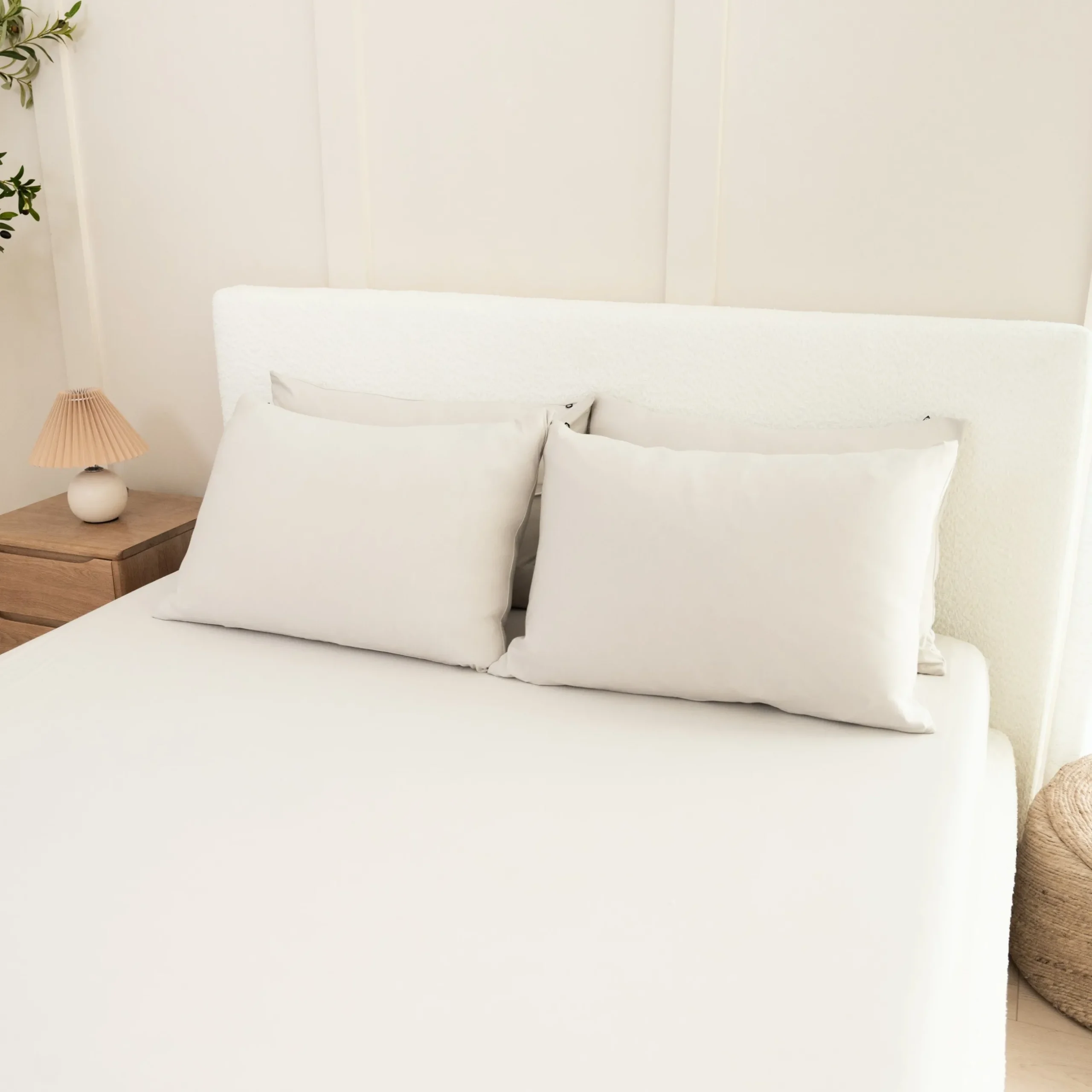 Discount Kyte Baby Fitted Sheet with Pillowcases in Oat