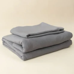 Hot Kyte Baby Fitted Sheet with Pillowcases in Charcoal