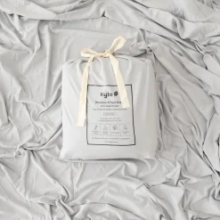 Discount Kyte Baby Fitted Sheet with Pillowcases in Storm