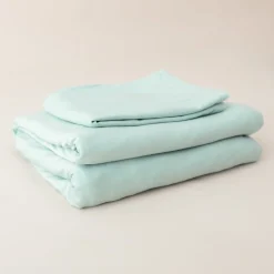 Hot Kyte Baby Fitted Sheet with Pillowcases in Sage