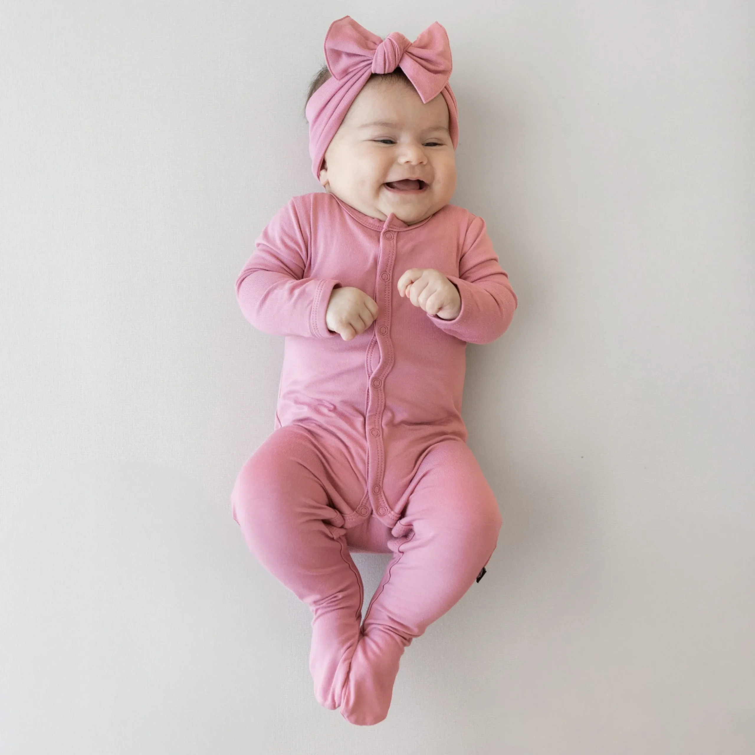 Discount Kyte Baby Footie in Apple Blossom