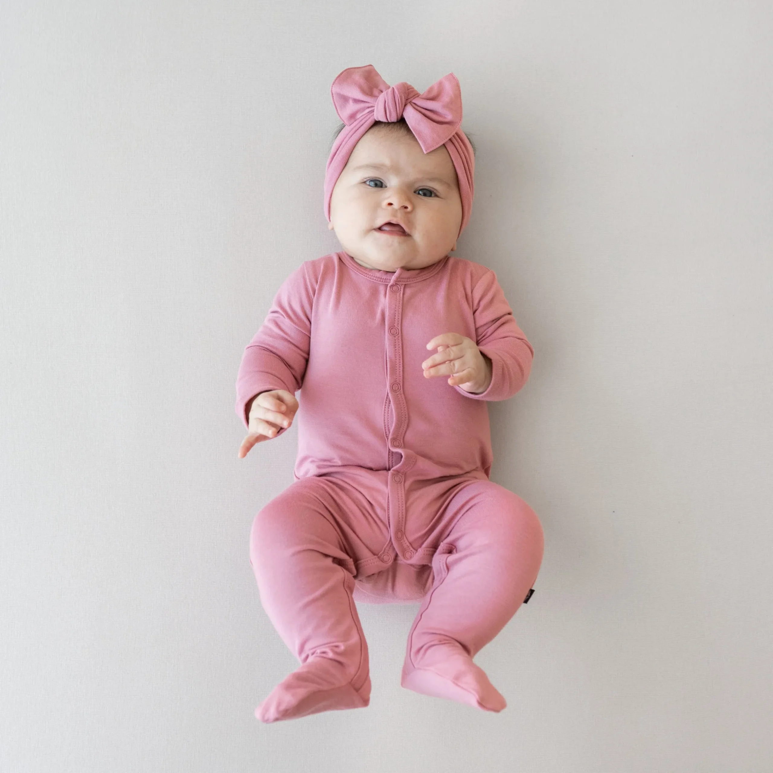 Discount Kyte Baby Footie in Apple Blossom
