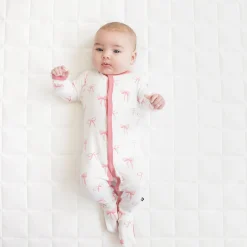 Online Kyte Baby Footie in Bow