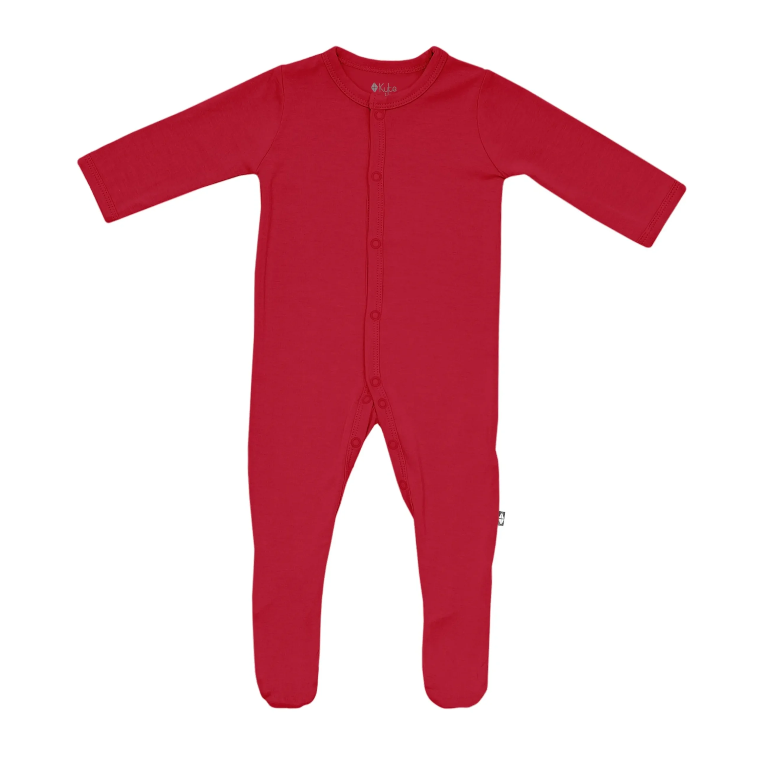 Outlet Kyte Baby Footie in Cardinal