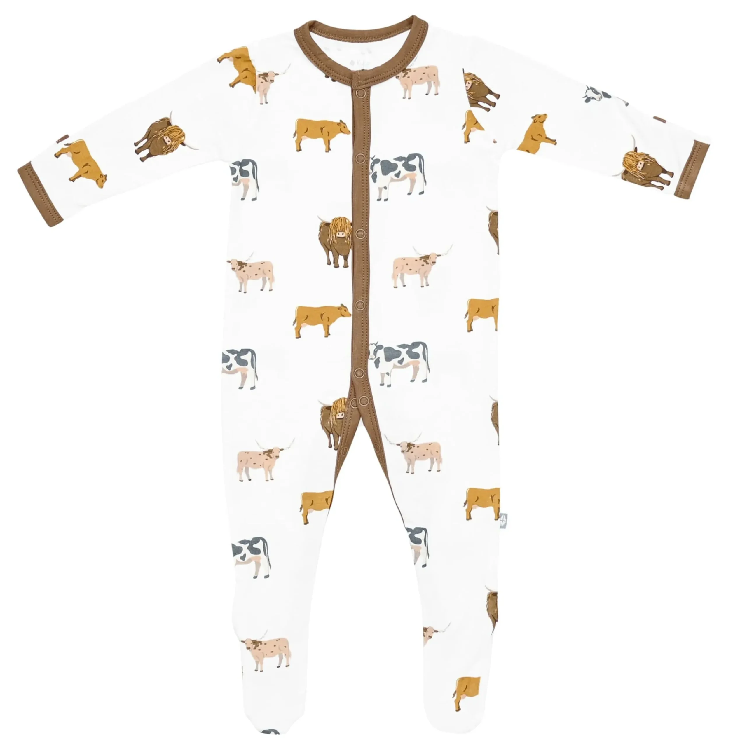 Kyte Baby Footie in Moo