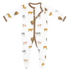 Kyte Baby Footie in Moo