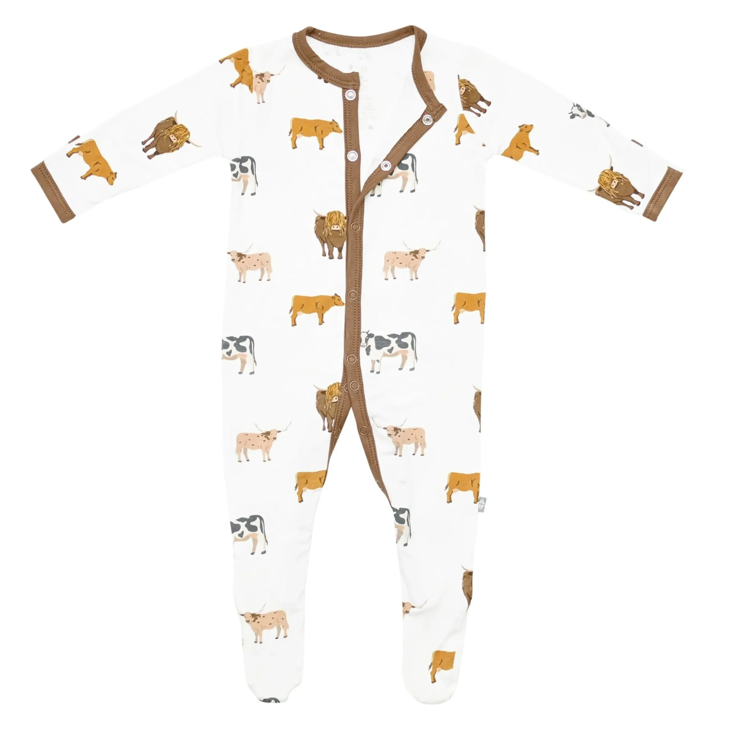 Kyte Baby Footie in Moo