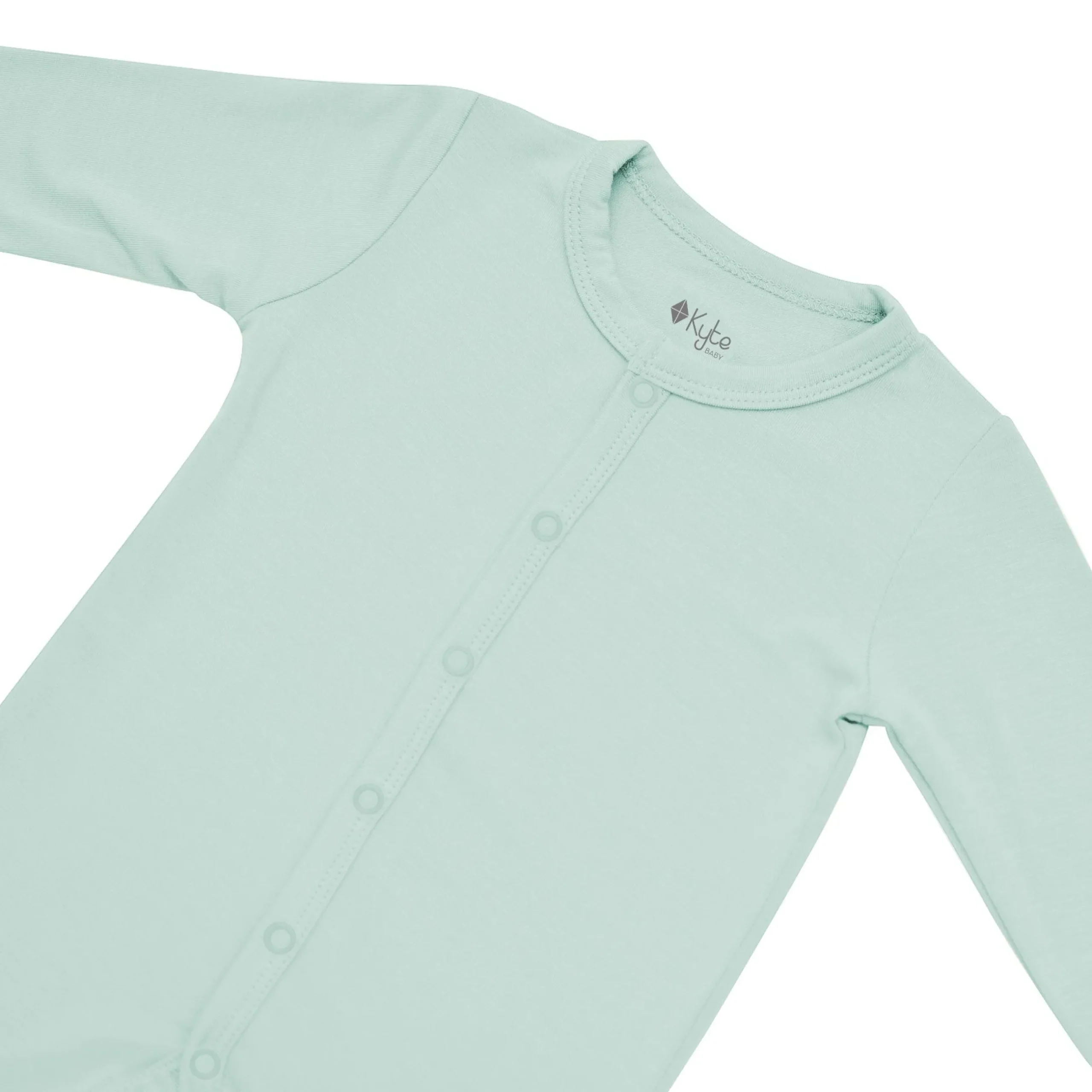 Discount Kyte Baby Footie in Sage