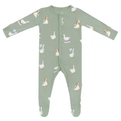 Sale Kyte Baby Footie in Silly Goose
