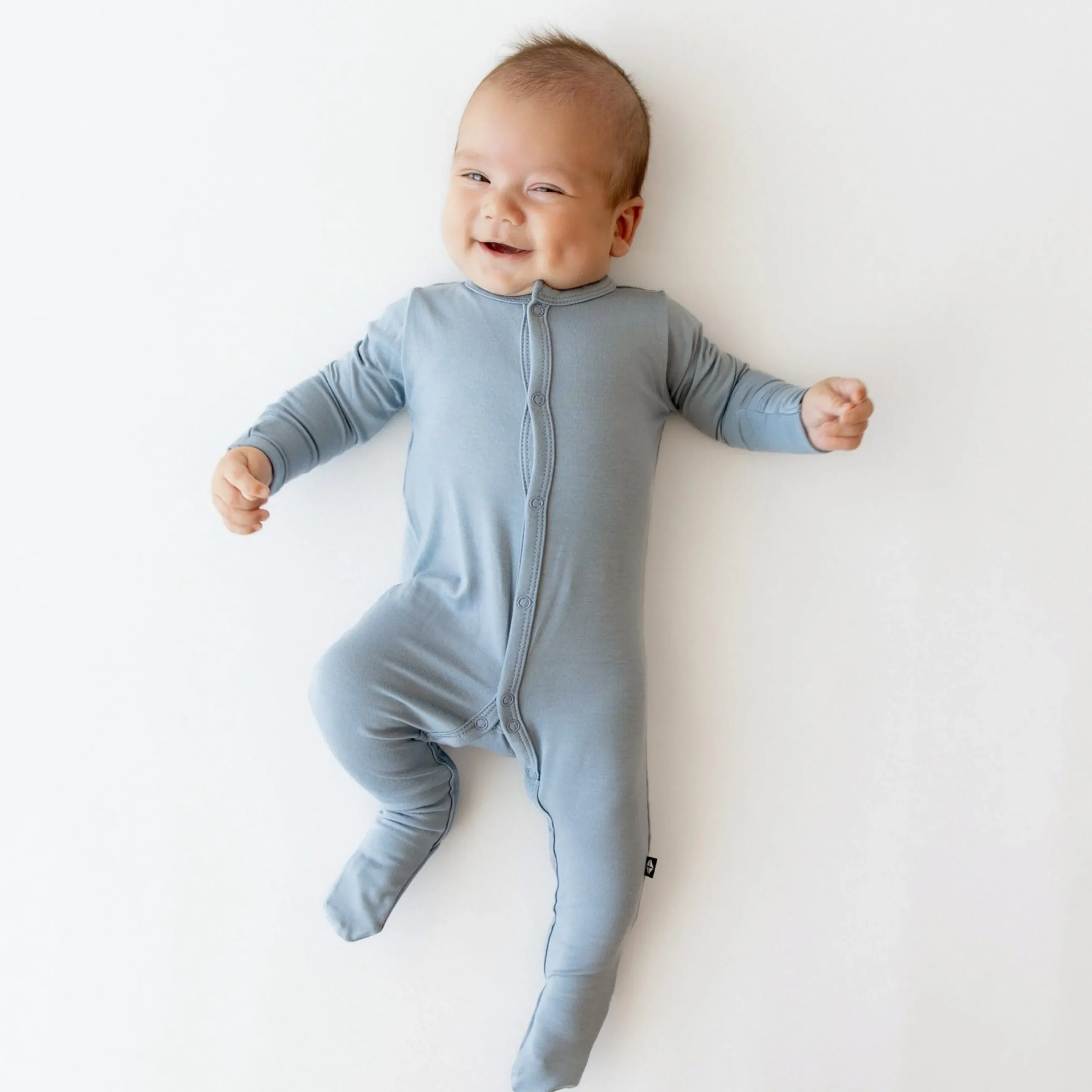 Discount Kyte Baby Footie in Slate