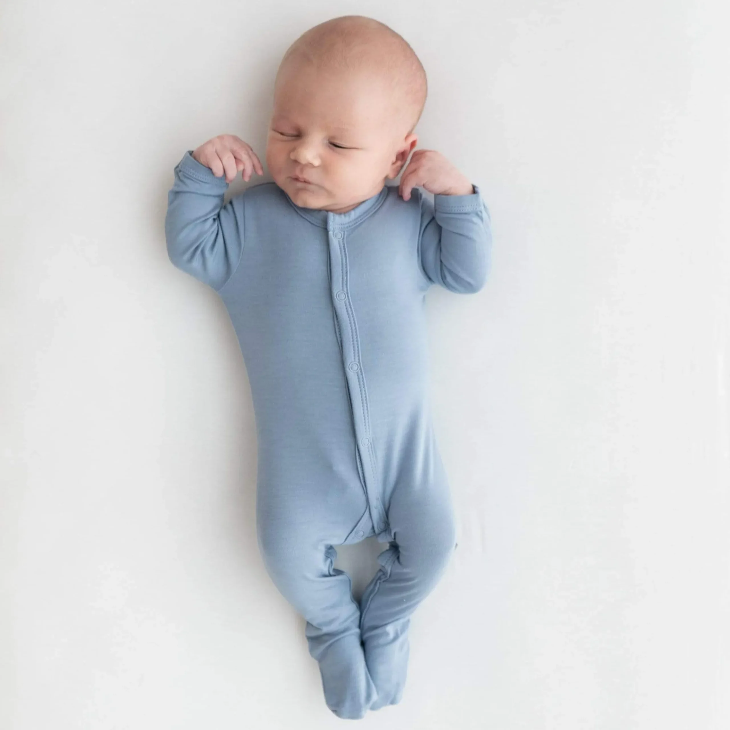 Discount Kyte Baby Footie in Slate