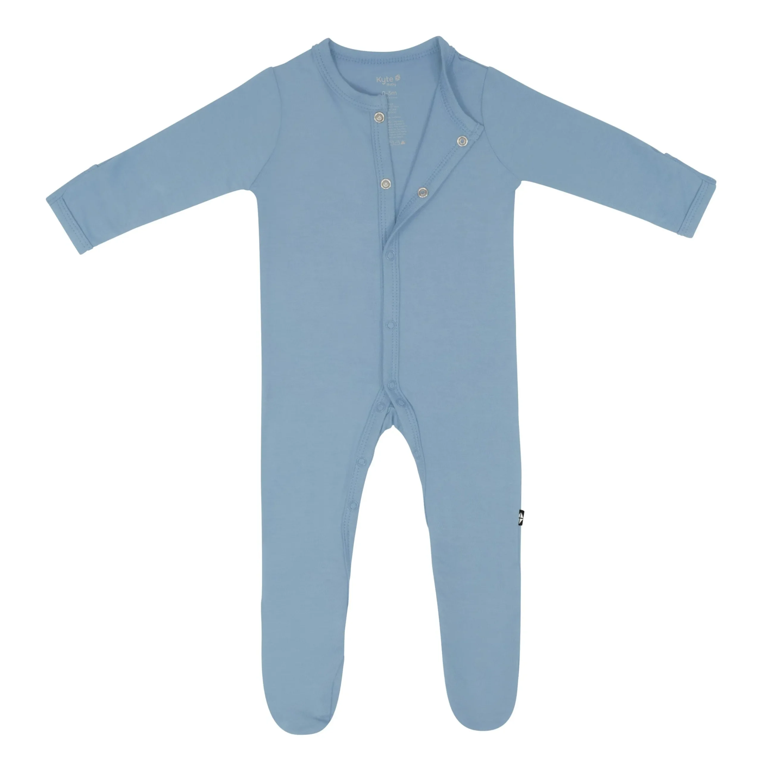 Discount Kyte Baby Footie in Slate