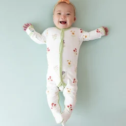 Online Kyte Baby Footie in Wildflower