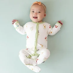 Online Kyte Baby Footie in Wildflower