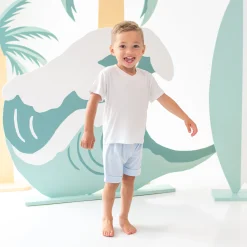 Best Kyte Baby Harem Shorts in Mist