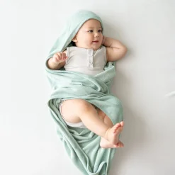 Best Kyte Baby Hooded Bath Towel in Sage