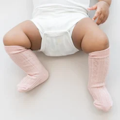 Online Kyte Baby Knee High Socks in Blush