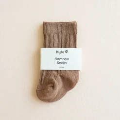 Kyte Baby Knee High Socks in Latte